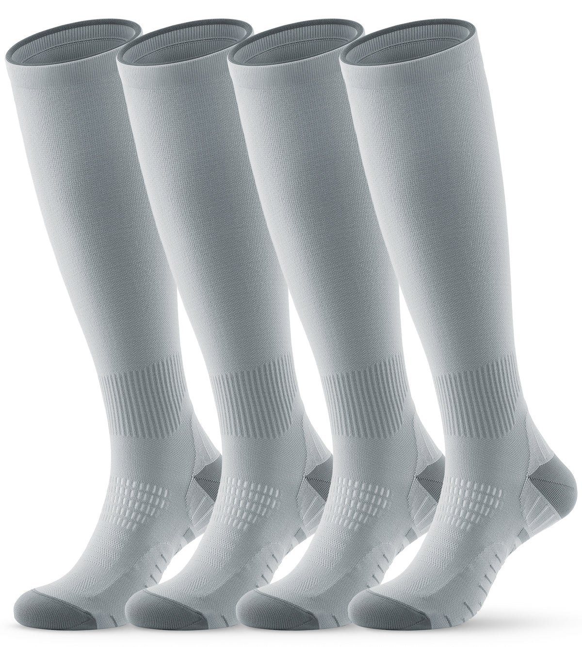 Compression Socks for Women Men - Gray