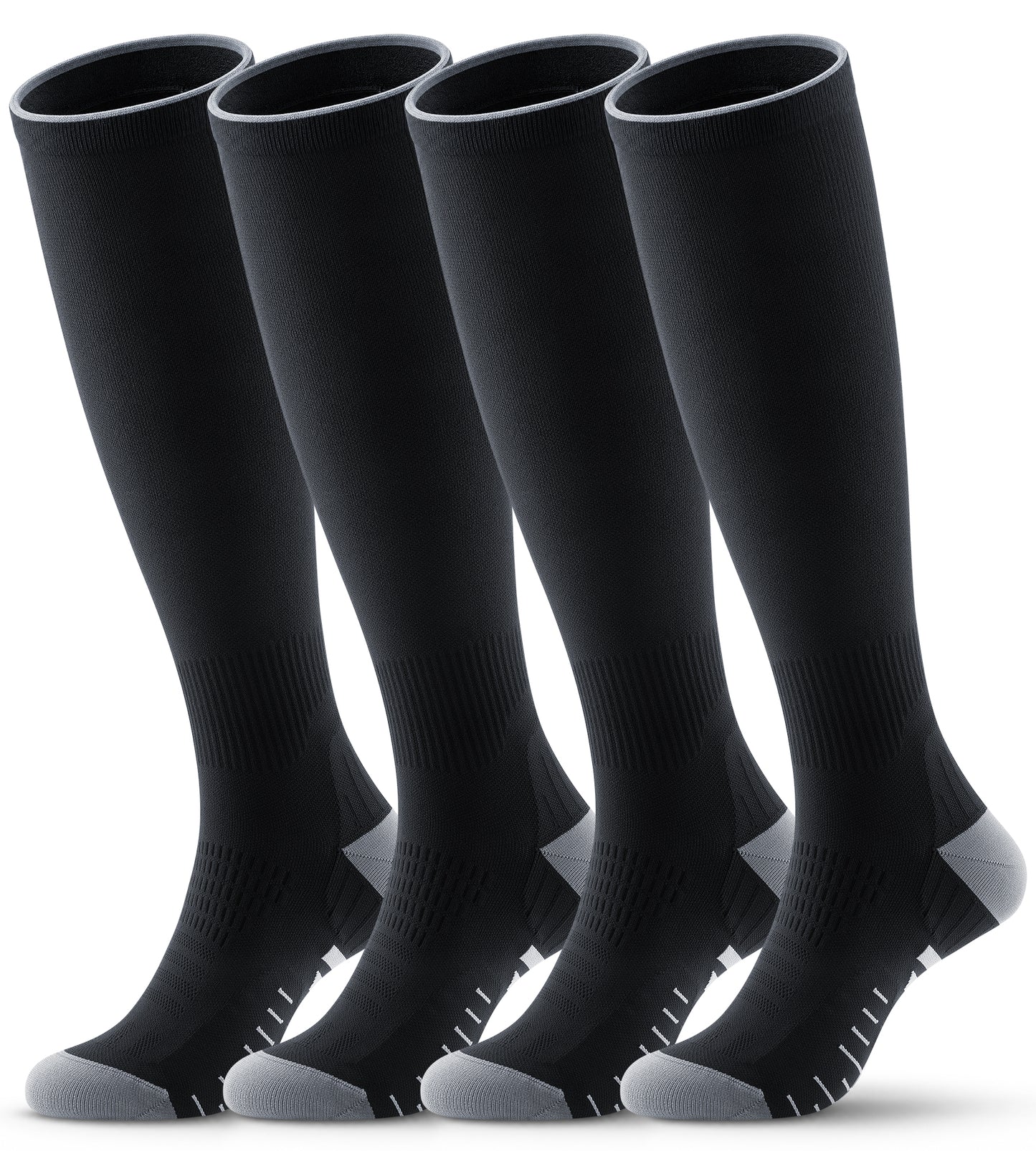Compression Socks for Women Men - Black